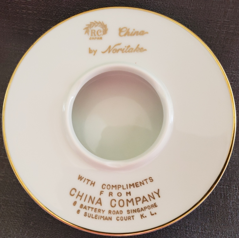 ☆RC CHINA NORITAKE PROMOTIONAL ASHTRAY